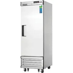 Reach-In Freezer-Everest EBF1 Bottom-Mount Upright Reach-In Freezer - 21 Cu Ft, 1 Solid Swing Door, Stainless Steel, 115V