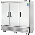 Reach-In Freezer-Everest EBF3 Bottom-Mount 3-Door Solid Door Upright Reach-In Freezer - 71 Cu. Ft., 115-60-1