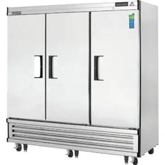 Reach-In Freezer-Everest EBF3 Bottom-Mount 3-Door Solid Door Upright Reach-In Freezer - 71 Cu. Ft., 115-60-1