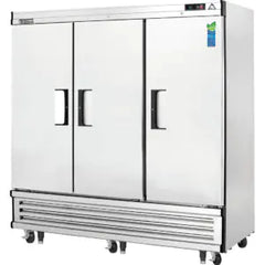 Reach-In Refrigerator-Everest EBR3 Bottom-Mount 3-Door Solid Door Reach-In Refrigerator, 71 Cu Ft, 115-60-1