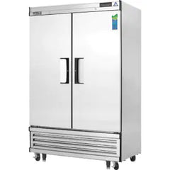 Reach-In Freezer-Everest EBSF2 Bottom-Mount Upright Reach-In Freezer, 48 Cu Ft, 2 Solid Swing Doors, 115V