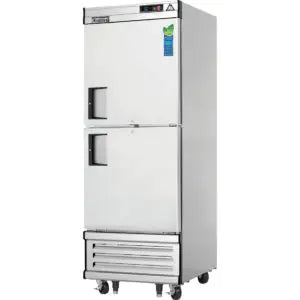 Reach-In Refrigerator-Everest EBWRH2 Bottom-Mount 2 Solid Door Reach-In Refrigerator, 23 Cu Ft, 115-60-1