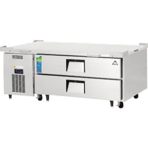 Chef Base Refrigerator-Everest ECB52-60D2 60" Chefbase Drawered Refrigerator (R290, 115V)