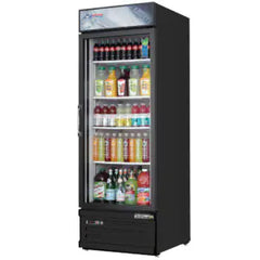 Glass Door Merchandiser Refrigerator-Everest EMGR10B Glass Door Merchandiser Refrigerator - 10 Cu Ft, Black