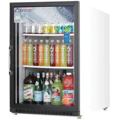 Glass Door Merchandiser Refrigerator-Everest EMGR5 Bottom Mount Glass Door Merchandiser Refrigerator, 5 Cu Ft, 115V