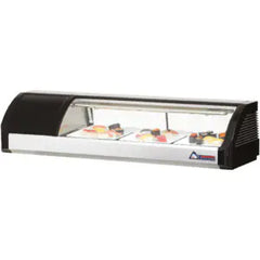 Countertop Refrigerated Display Case-Everest ESC47L Countertop Refrigerated Display Case (Left Mount) 47 1/4" Black