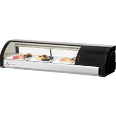 Countertop Refrigerated Display Case-Everest ESC47R Countertop Refrigerated Sushi Display Case - Right Mount, 47 1/4"