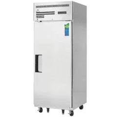 Reach-In Freezer-Everest ESF1 Top-Mount Upright Reach-In Freezer, 23 Cu Ft, Stainless Steel, 115-60-1