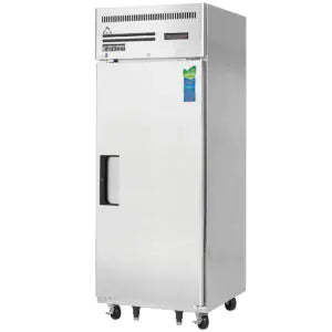 Reach-In Freezer-Everest ESF1 Top-Mount Upright Reach-In Freezer, 23 Cu Ft, Stainless Steel, 115-60-1