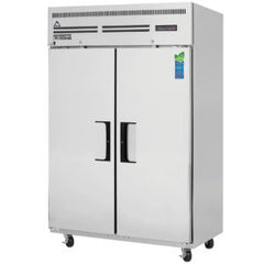 Reach-In Freezer-Everest ESF2 Top-Mount 2 Solid Door Freezer, 48 Cu Ft, 115-60-1