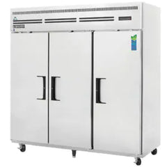Reach-In Freezer-Everest ESF3 Top-Mount Upright Freezer - 71 Cu Ft, 3 Solid Swing Doors, 115-60-1