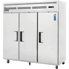 Reach-In Refrigerator-Everest ESR3 Top-Mount 3-Door Reach-In Refrigerator (71 Cu. Ft.)