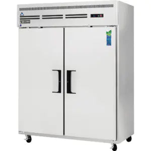 Reach-In Refrigerator-Everest ESWR2 Top-Mount 2-Door Reach-In Refrigerator, 55 Cu Ft, 115V