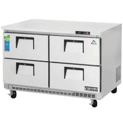 Undercounter Refrigerator-Everest ETBR2-D4 Back-Mounted Undercounter Drawered Refrigerator, 14 Cu Ft, 115V