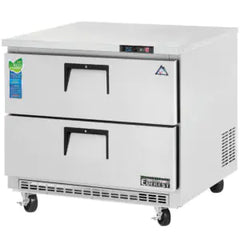 Undercounter Refrigerator-Everest ETBSR2-D2 Back-Mounted Undercounter Drawered Refrigerator, 10 Cu. Ft., 115V