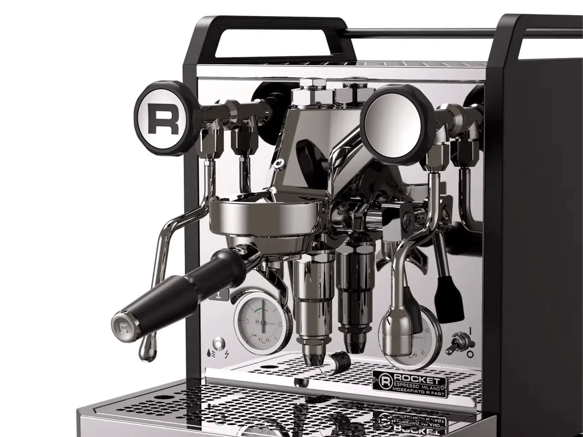 Rocket Espresso Mozzafiato Fast R Espresso Machine - Black (ROC-MOZFSTR-BK)