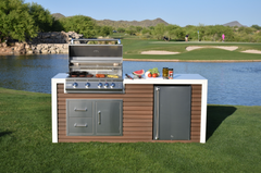 KoKoMo Outdoor Kitchen Islands KOK-PSOKKGWWE