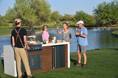 KoKoMo Outdoor Kitchen Islands KOK-PSOKKGWWE
