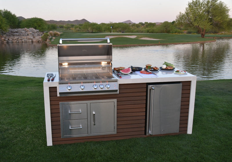 KoKoMo Outdoor Kitchen Islands KOK-PSOKKGWWE