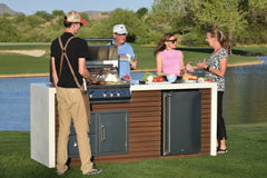 KoKoMo Outdoor Kitchen Islands KOK-PSOKKGWWE