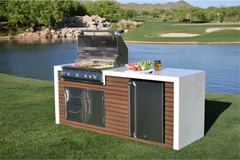KoKoMo Outdoor Kitchen Islands KOK-PSOKKGWWE