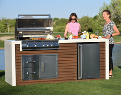 KoKoMo Outdoor Kitchen Islands KOK-PSOKKGWWE