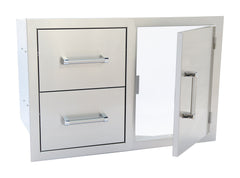 KoKoMo Built-In BBQ Grill Islands probak4,alpdc, fridge,4bcvr, irsb, barka
