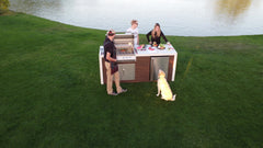KoKoMo Outdoor Kitchen Islands KOK-PSOKKGWWE