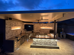 KoKoMo Outdoor Kitchen Islands Lux-Outdoor-Kitchen-Grill