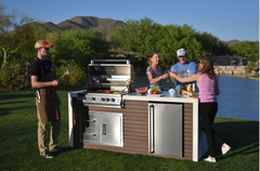 KoKoMo Outdoor Kitchen Islands KOK-PSOKKGWWE