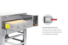 Gas Conveyor Oven-ITALFORNI Tunnel Stone Gas TSGAS Static Gas Stone Conveyor Oven