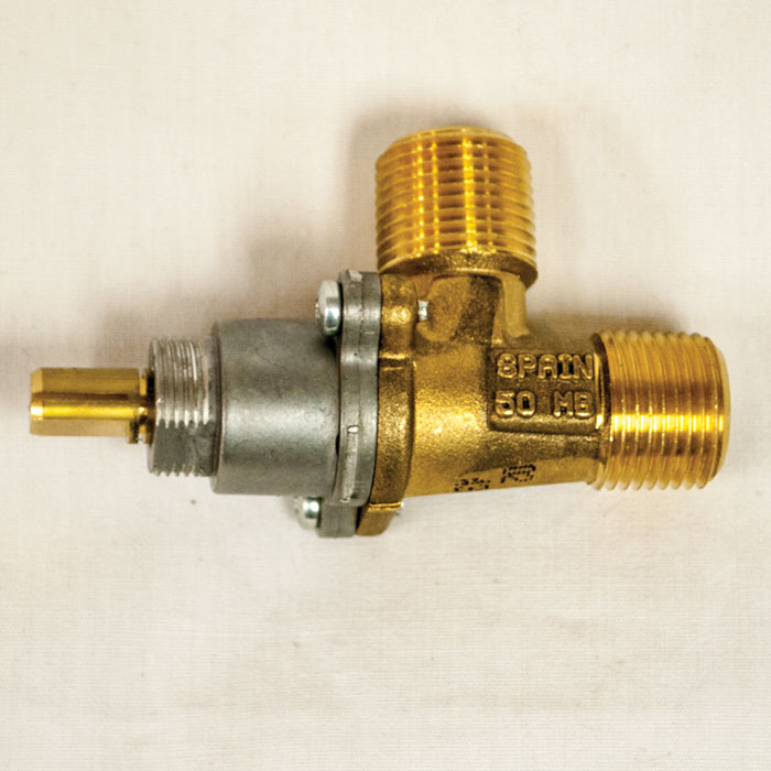 Fireplace Parts & Accessories HPC Fire Copreci 301-SL Manual Valve, 3/8" with Safety Lockout Knob