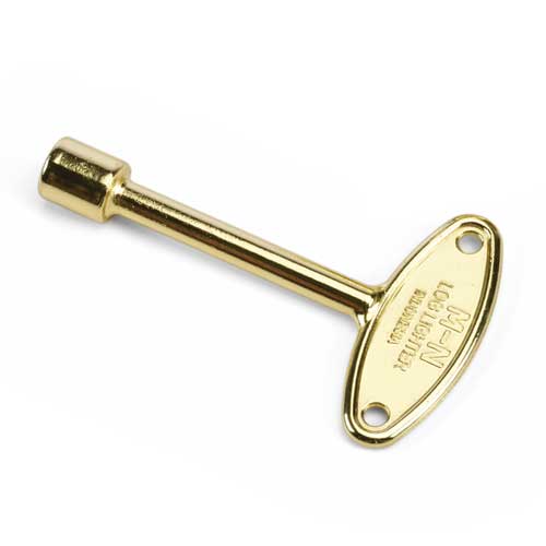 HPC Fire Replacement Key Valve Key, 3" to 24", Six Finishes