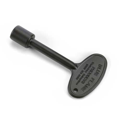 HPC Fire Replacement Key Valve Key, 3" to 24", Six Finishes