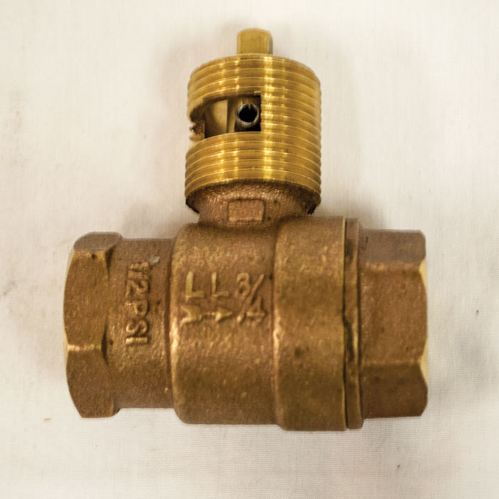 Grill Ignition & Gas Fittings HPC Fire 339 Quarter Turn Straight Ball Valve, 1/2" or 3/4"