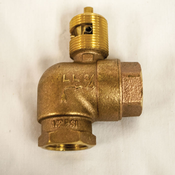 Grill Ignition & Gas Fittings HPC Fire 340 Quarter Turn Angle Ball Valve, 1/2" or 3/4"