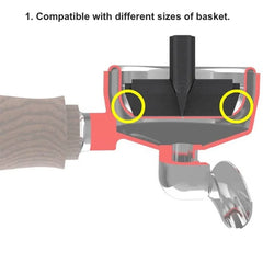 CINOART PC Automatic Portafilter Cleaner (53–58.5mm, 5-Second Cycle)