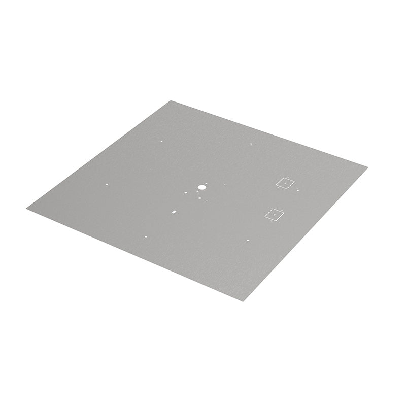 HPC Fire 304 Stainless Steel Fire Pit Pans, Round, Square and Rectangle