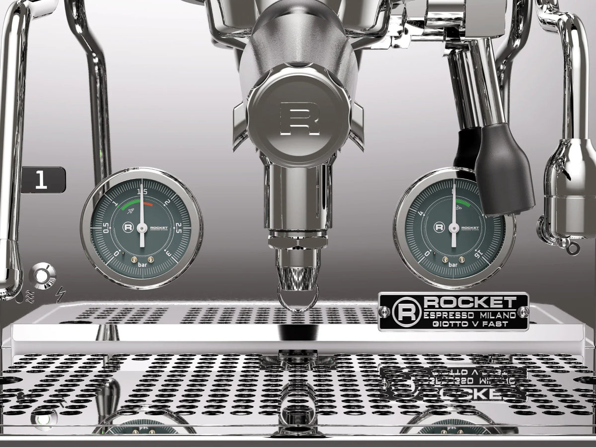 Rocket Espresso Giotto FAST V Espresso Machine - Chrome - ROC-GIOFSTV-CH