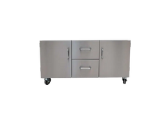 Grill Cart Bull Diablo 7-Burner Premium Stainless Steel Grill Cart Bottom, 28038