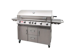 Grill Cart Bull Diablo 7-Burner Premium Stainless Steel Grill Cart Bottom, 28038