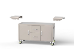 Grill Cart Bull Diablo 7-Burner Premium Stainless Steel Grill Cart Bottom, 28038