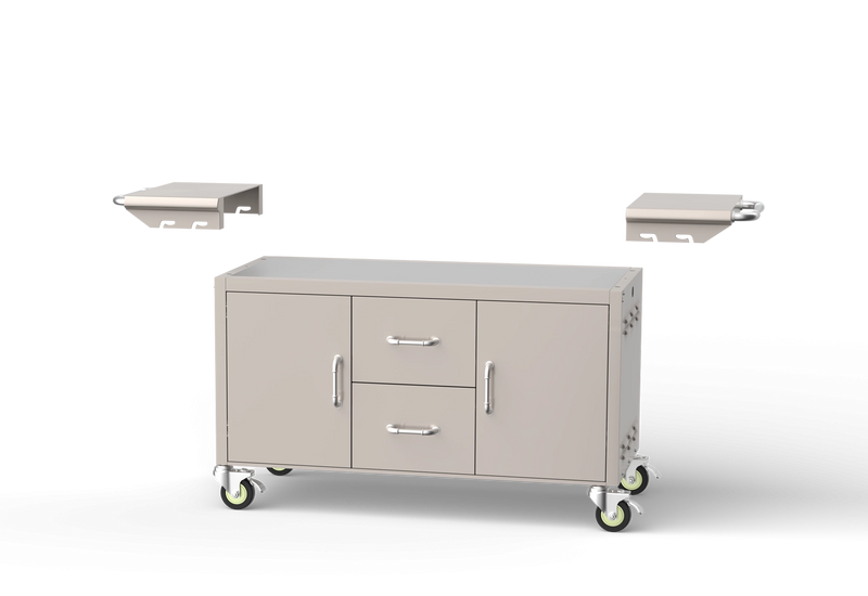 Grill Cart Bull Diablo 7-Burner Premium Stainless Steel Grill Cart Bottom, 28038
