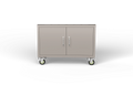 Grill Cart Bull 38-Inch 304 Stainless Steel Pedestal Grill Cart with Side Shelves, 55510