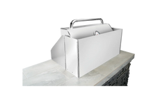 Grill Windshield Bull 304 Stainless Steel Windshield for 46" Bull Grills, 24405