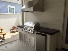 Outdoor Vent Hood Bull 42" Large 304 Stainless Steel Outdoor Vent Hood, 1200 CFM, 66098