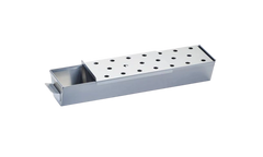 Grill Smoker Box Bull Large EZ 304 Stainless Steel Smoker Box with Sliding Lid, 75000