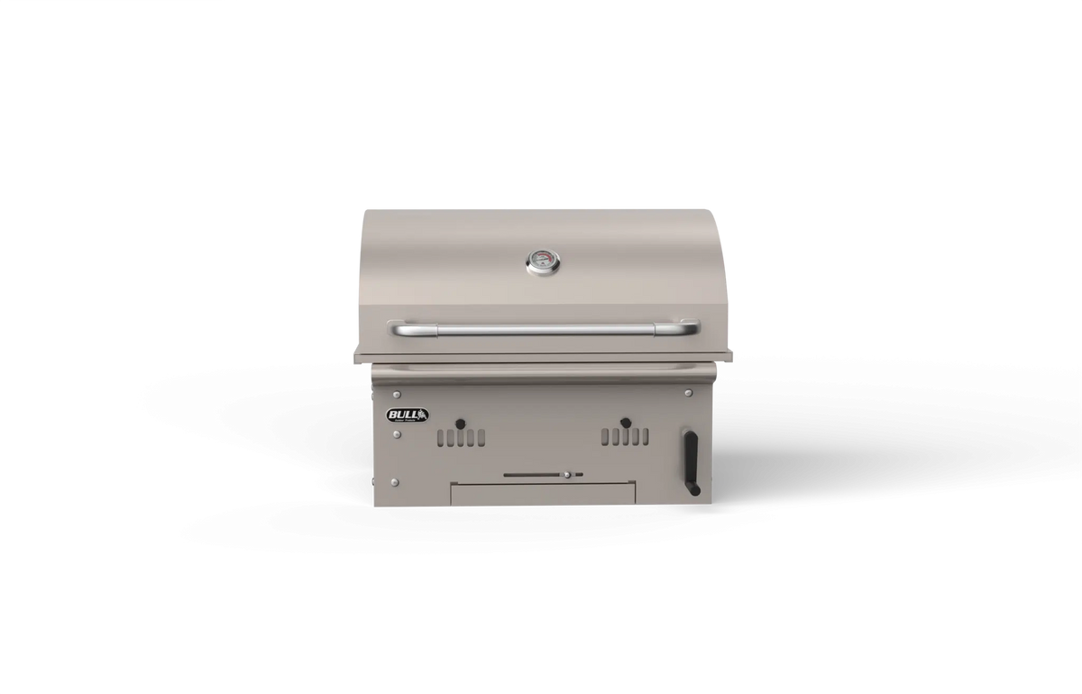 Built-In Charcoal Grill Bull Bison Premium Drop-In Charcoal Grill Head, 14 Gauge 304 Stainless, 575 Sq. In., 88787
