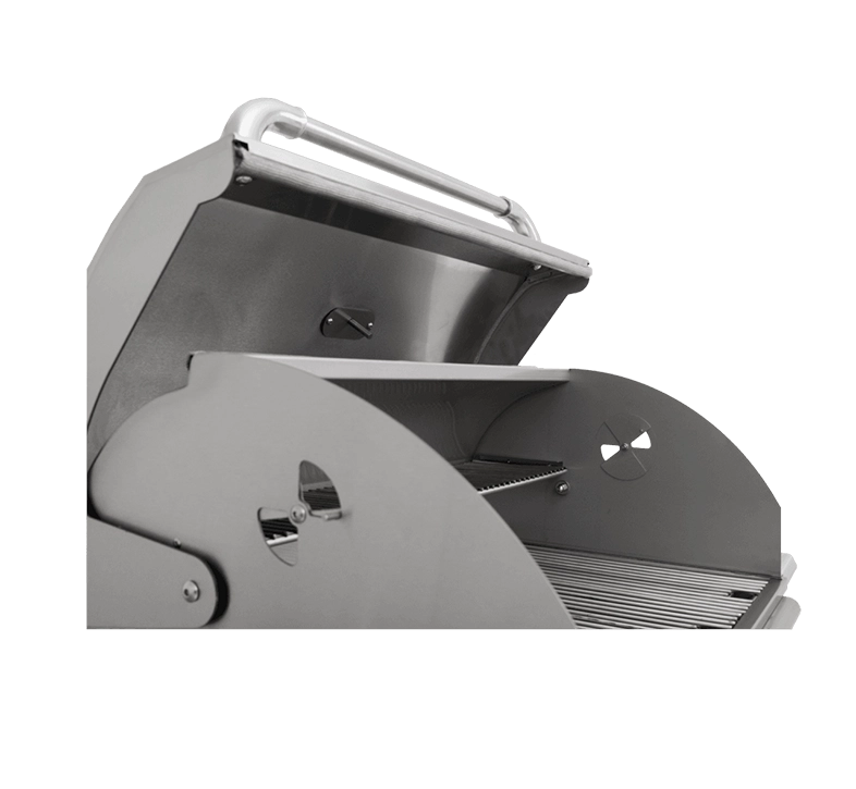 Built-In Charcoal Grill Bull Bison Premium Drop-In Charcoal Grill Head, 14 Gauge 304 Stainless, 575 Sq. In., 88787