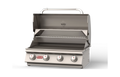 Built-In Gas Grill Bull 30" Outlaw 4-Burner Drop-In Gas Grill Head, 60,000 BTU, LP/NG